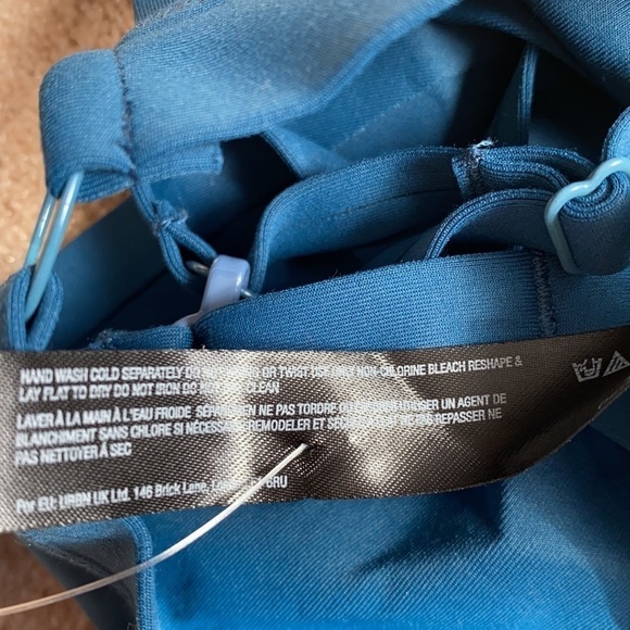 Free People Oh Scuba bralette in Midnight Cowboy size XS - Picture 8 of 8